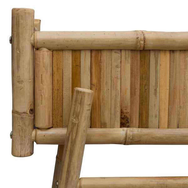 Bambus Gartenpflanzer mit Halter