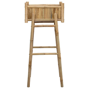 Bambus Gartenpflanzer mit Halter