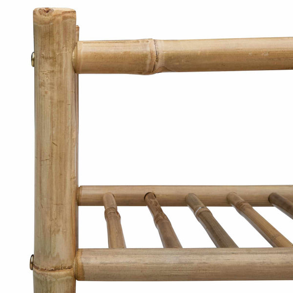 Bambus Schuhregal mit Stauraum