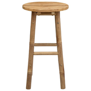 Bambus Gartenhocker Natur