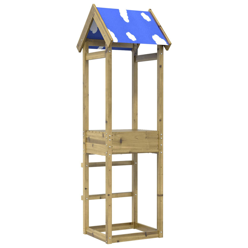Spielturm Braun Imprägniertes Holz
