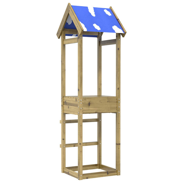 Spielturm Braun Imprägniertes Holz