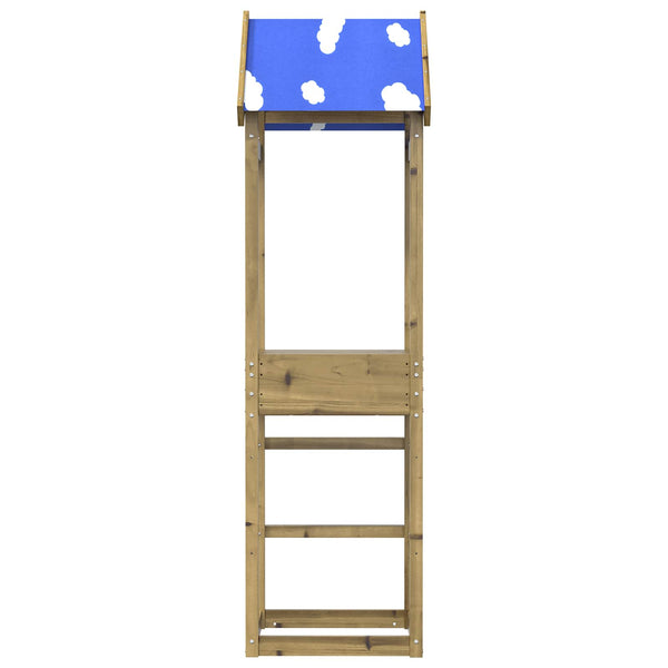 Spielturm Braun Imprägniertes Holz