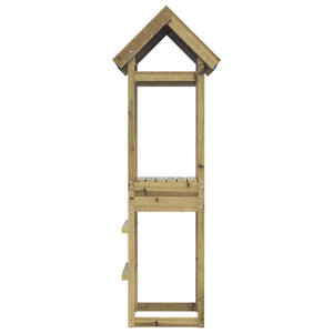 Spielturm Braun Imprägniertes Holz