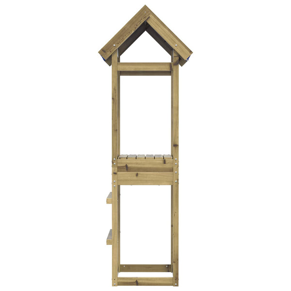 Spielturm Braun Imprägniertes Holz