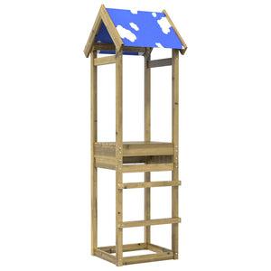 Spielturm Braun Imprägniertes Holz