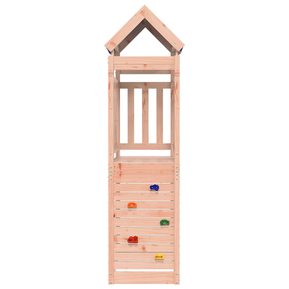 Spielturm Braun Douglasienholz 110,5x52,5x215cm