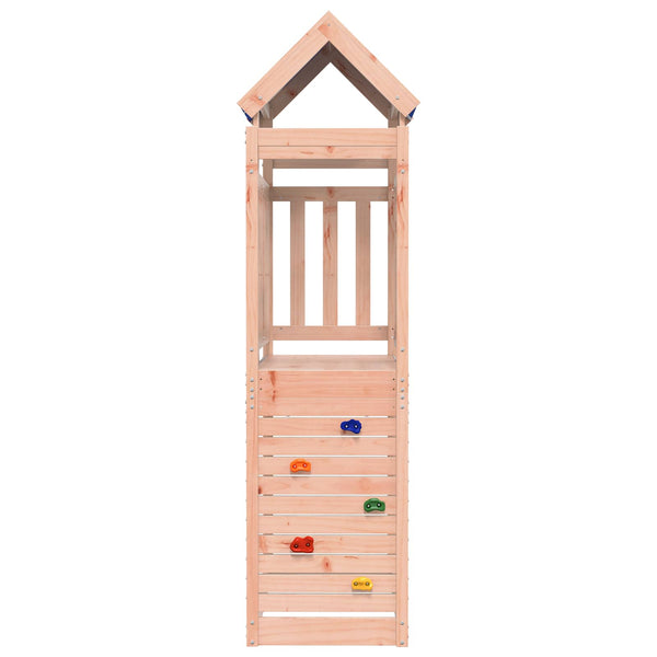 Spielturm Braun Douglasienholz 110,5x52,5x215cm