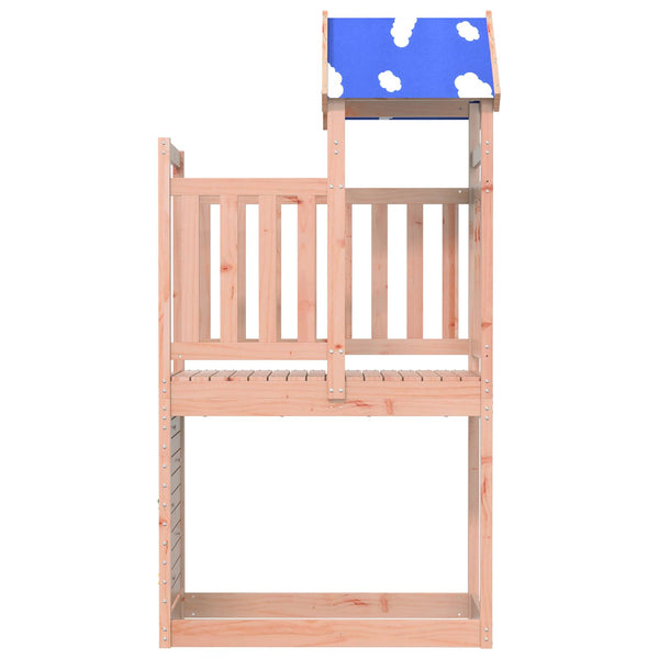 Spielturm Braun Douglasienholz 110,5x52,5x215cm