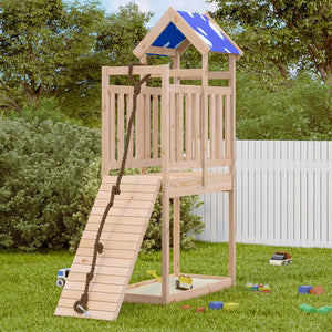 Spielturm Braun Kiefernholz 52,5x110,5x215cm