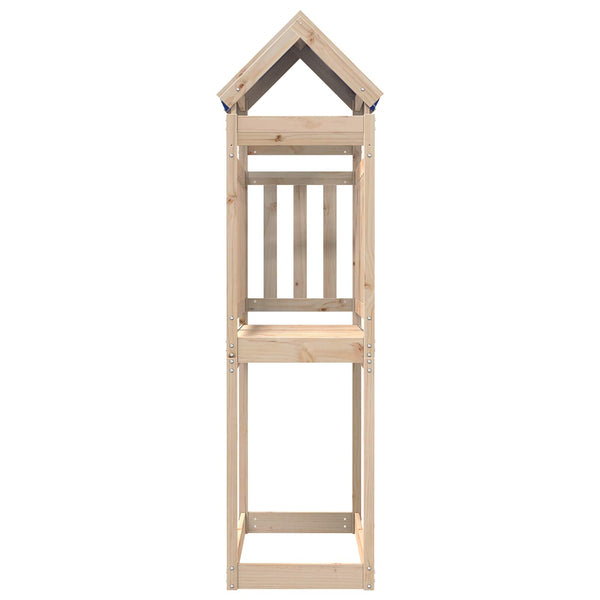 Spielturm Braun Kiefernholz 52,5x110,5x215cm