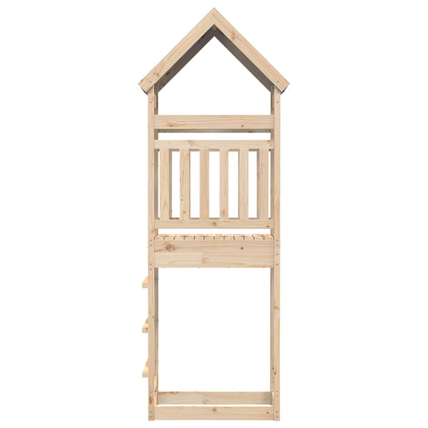 Spielturm Braun Kiefernholz 265 cm