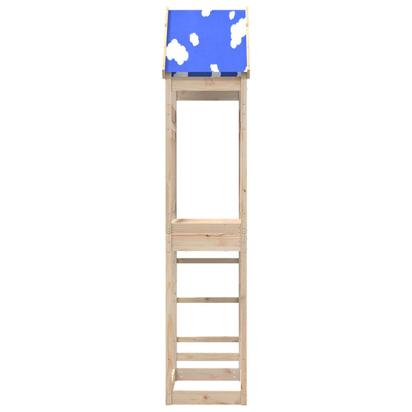 Spielturm Braun Kiefernholz 265 cm