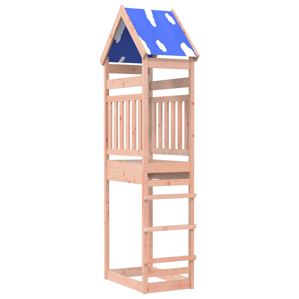 Spielturm Braun Douglasienholz 52,5x85x265cm