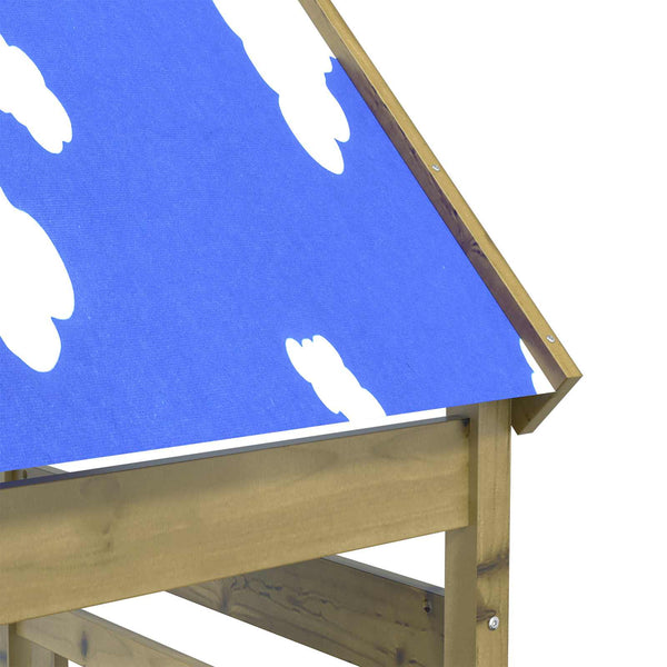Spielturm Braun Imprägniertes Holz