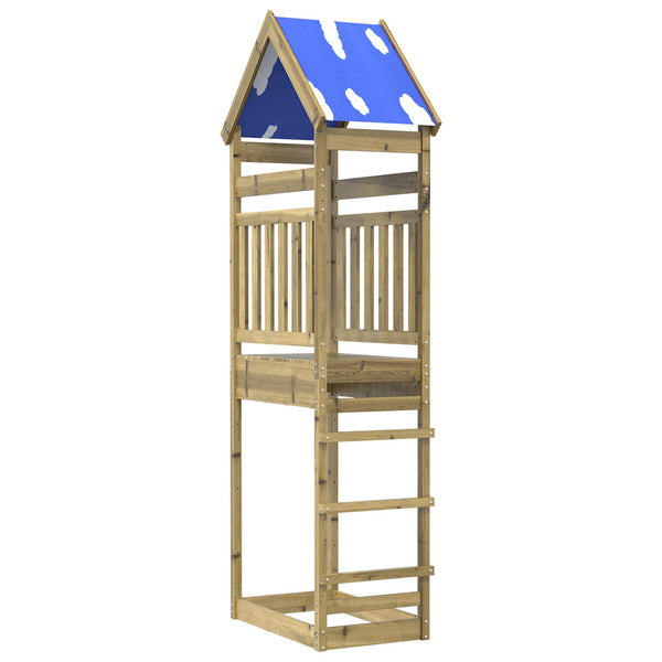 Spielturm Braun Imprägniertes Holz