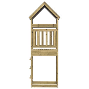 Spielturm Braun Imprägniertes Holz
