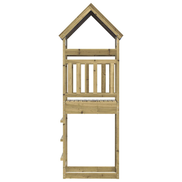 Spielturm Braun Imprägniertes Holz