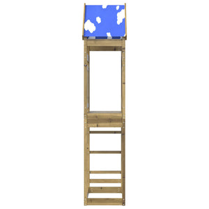 Spielturm Braun Imprägniertes Holz
