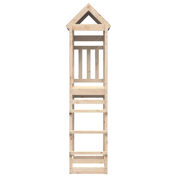 Spielturm Braun Kiefernholz 85x52,5x239cm