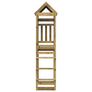 Spielturm Braun Imprägniertes Holz