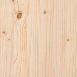 Spielturm Braun Kiefernholz mit Rutsche
