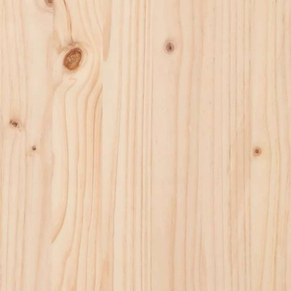 Spielturm Braun Kiefernholz mit Rutsche