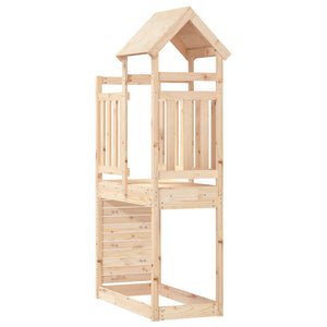 Spielturm Braun Kiefernholz 53x110,5x214cm