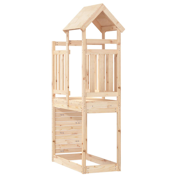 Spielturm Braun Kiefernholz 53x110,5x214cm