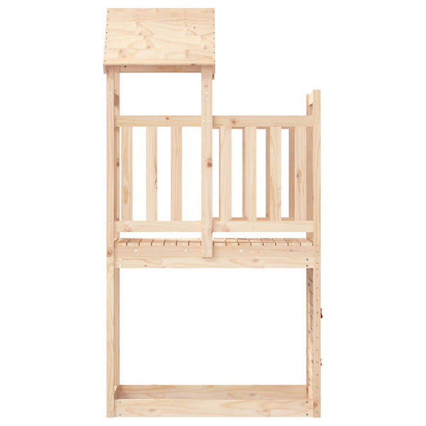 Spielturm Braun Kiefernholz 53x110,5x214cm