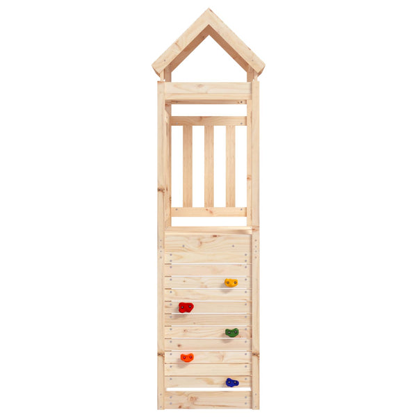 Spielturm Braun Kiefernholz 53x110,5x214cm