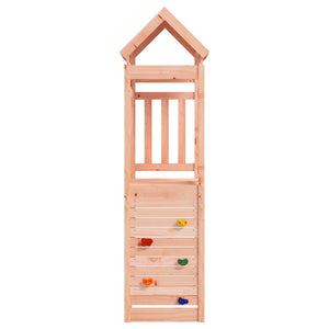 Spielturm aus Douglasienholz, Braun, 214 cm