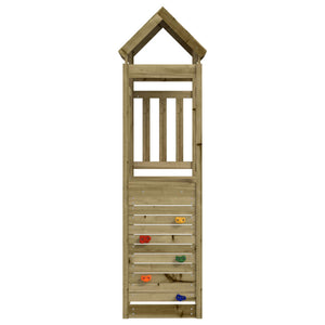 Spielturm Braun Imprägniertes Holz