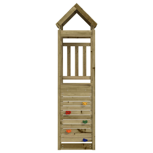 Spielturm Braun Imprägniertes Holz