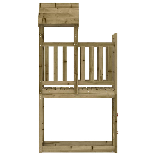 Spielturm Braun Imprägniertes Holz