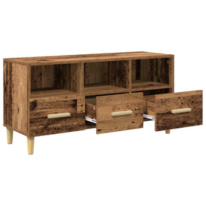 vidaXL Meuble TV en bois de récupération 102 x 36 x 50 cm Bois d'ingénierie