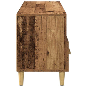 vidaXL Meuble TV en bois de récupération 102 x 36 x 50 cm Bois d'ingénierie