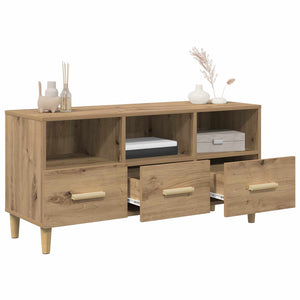 vidaXL Meuble TV artisanat Chêne 102 x 36 x 50 cm Bois d'ingénierie