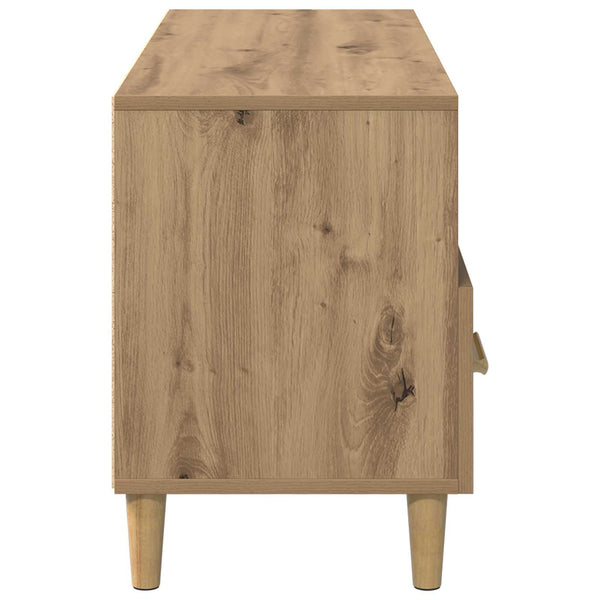 vidaXL Meuble TV artisanat Chêne 102 x 36 x 50 cm Bois d'ingénierie