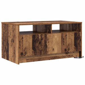 Couchtisch Altholz mit Schubladen 90x50 cm
