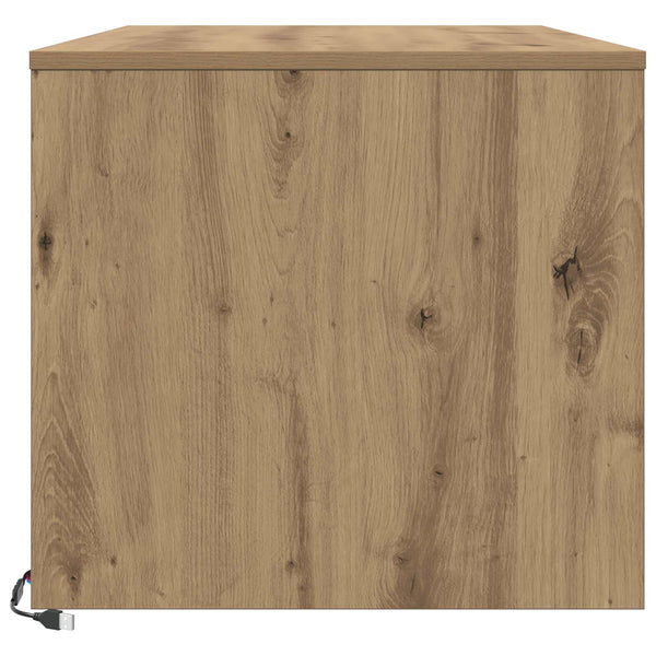 Couchtisch Eiche Optik 90x50 cm