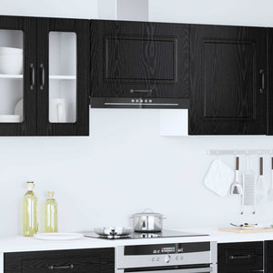 Küchenschrank Kalmar Schwarz Eiche 60 cm