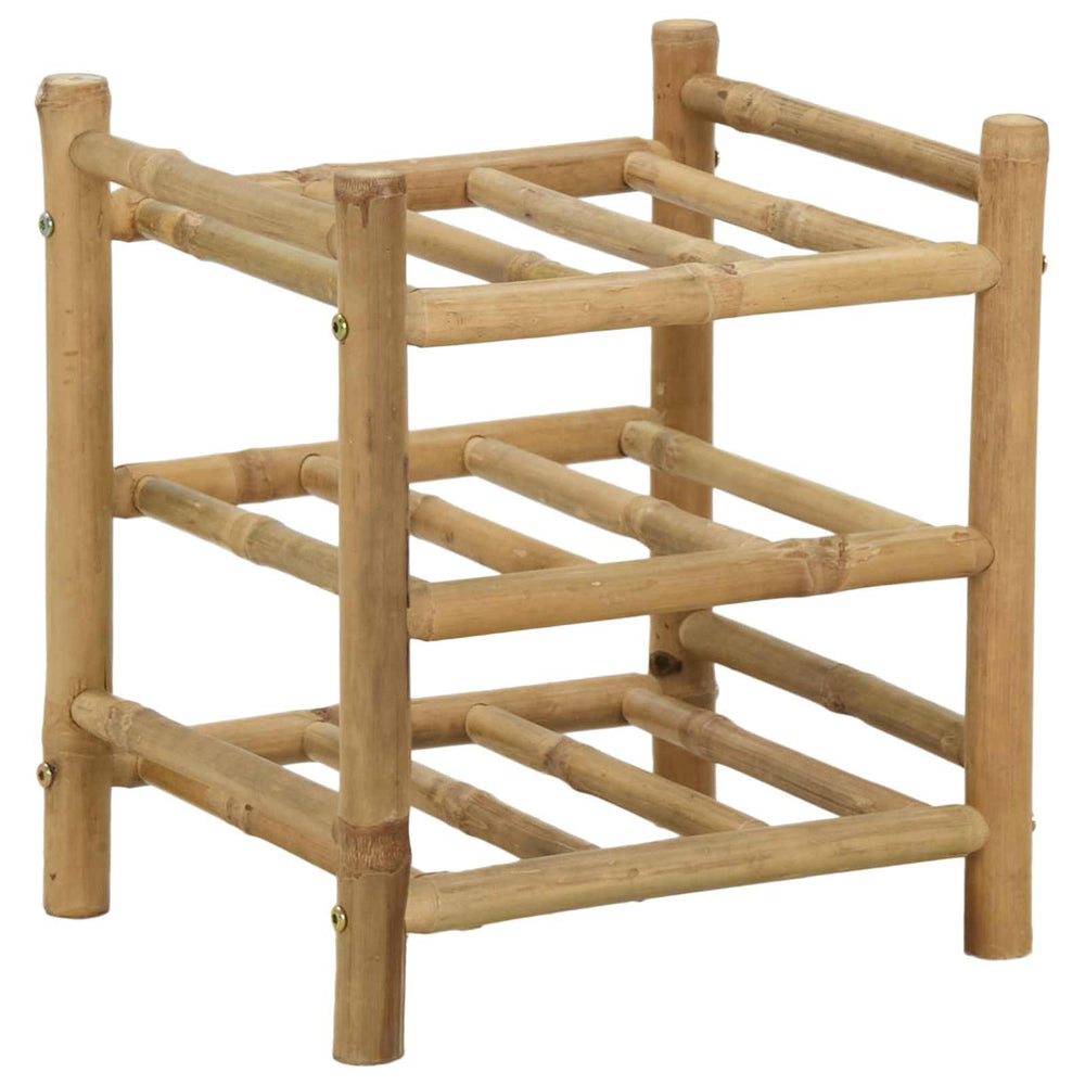 Bambus Weinregal Natur