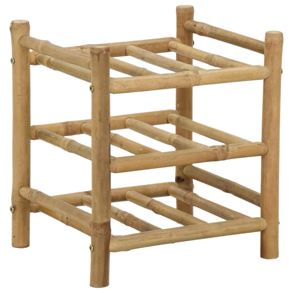 Bambus Weinregal Natur