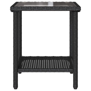 Gartensofa mit Kissen, Schwarz/Türkis