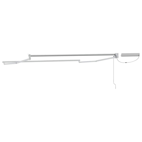 Elektrischer Markisenrahmen Weiß 2,5x2m