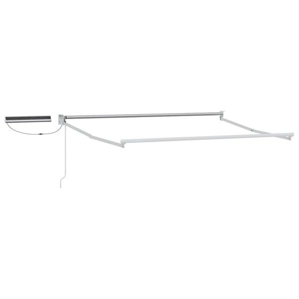 Elektrischer Markisenrahmen 3,5x2m Weiß