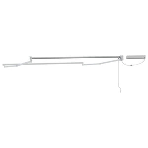 Elektrischer Markisenrahmen 3,5x2m Weiß