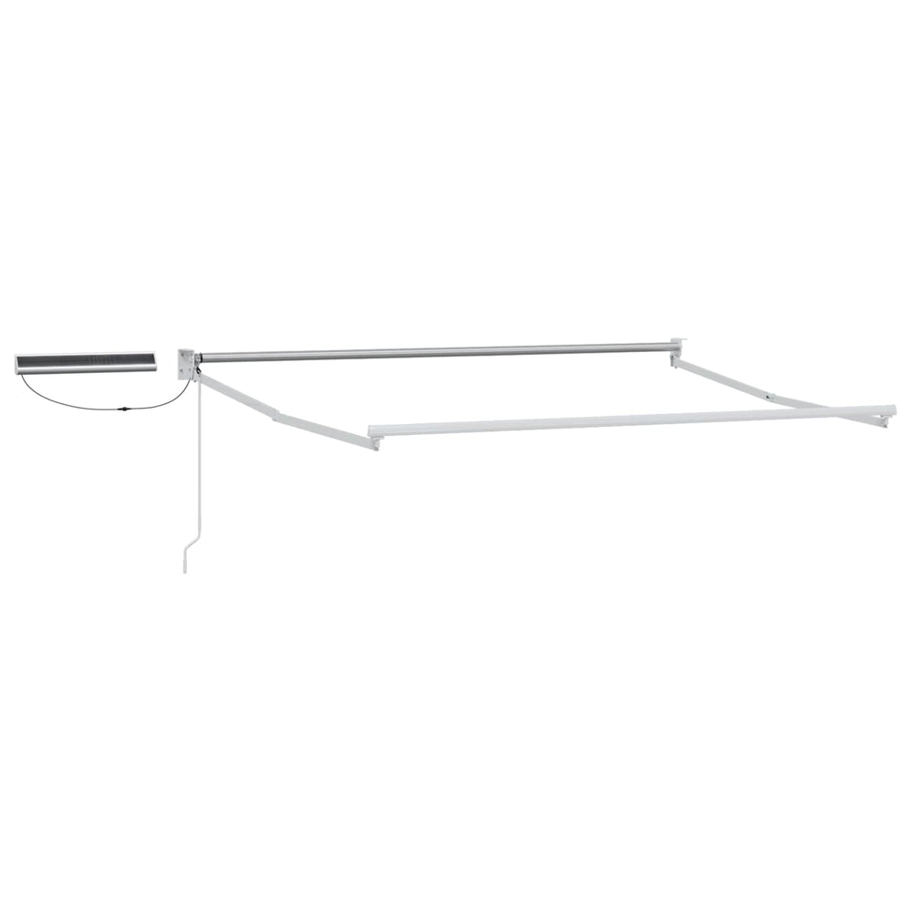 Elektrischer Markisenrahmen 3,5x2,5m Weiß