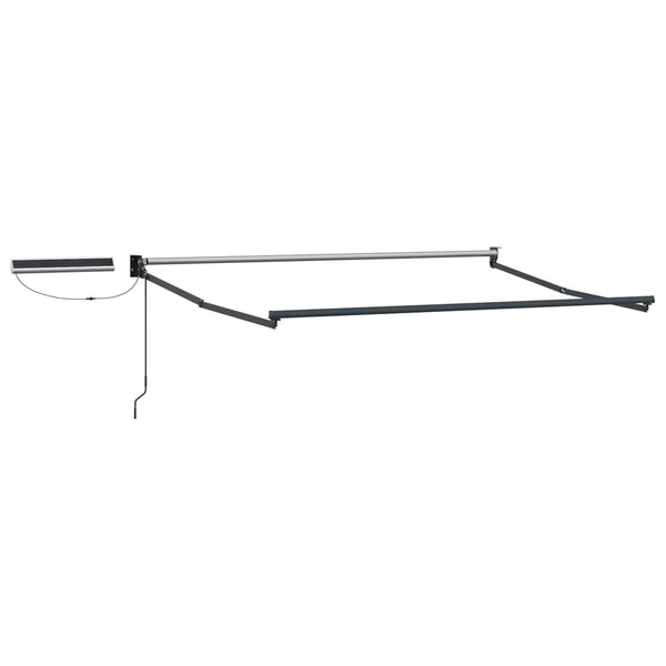 Elektrischer Markisenrahmen Anthrazit 3,5x2,5m